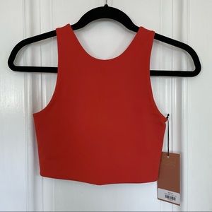 Girlfriend Collective XS Dylan Bra in Tart